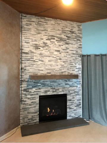 Fireplaces Install Gallery Energy, Floor To Ceiling Tile Fireplace Surround