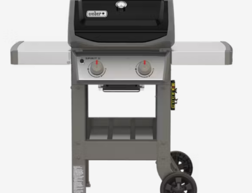 Spirit II E-210 Gas Grill Open Cart